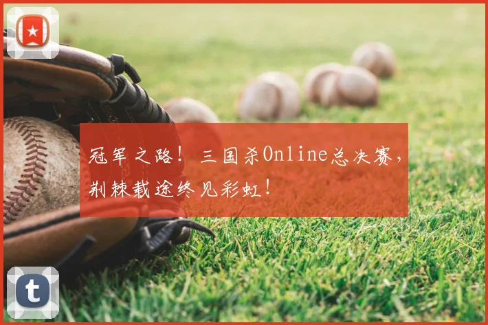 冠军之路！三国杀Online总决赛，荆棘载途终见彩虹！